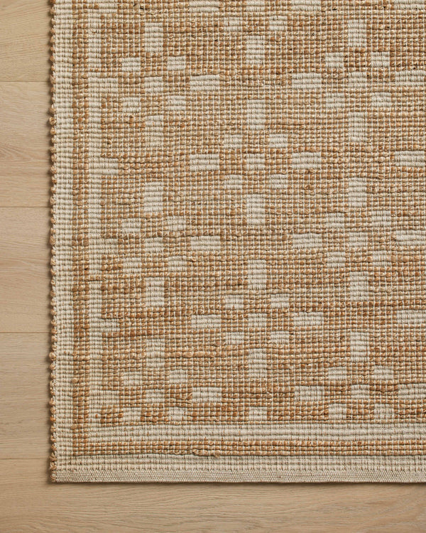 Chris Loves Julia x Loloi Judy Rugs - Natural / Ivory-Blue Hand Home