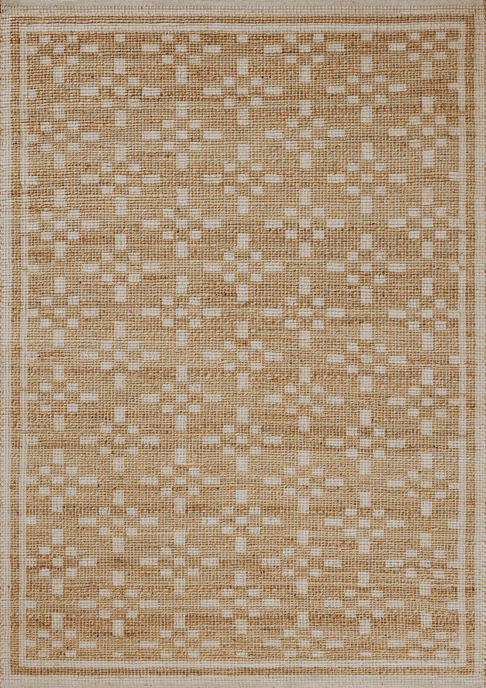 Chris Loves Julia x Loloi Judy Rugs - Natural / Ivory-Blue Hand Home