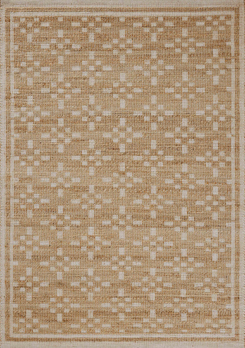 Chris Loves Julia x Loloi Judy Rugs - Natural / Ivory-Blue Hand Home