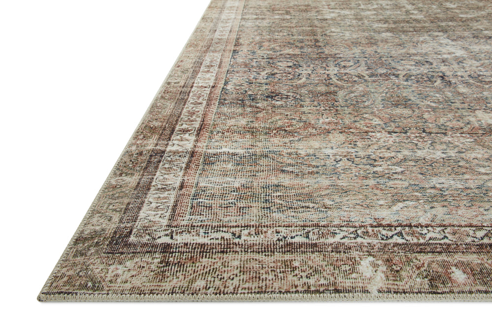 Chris Loves Julia x Loloi Jules Rugs - Ink / Terracotta-Blue Hand Home