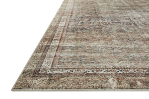 Chris Loves Julia x Loloi Jules Rugs - Ink / Terracotta-Blue Hand Home
