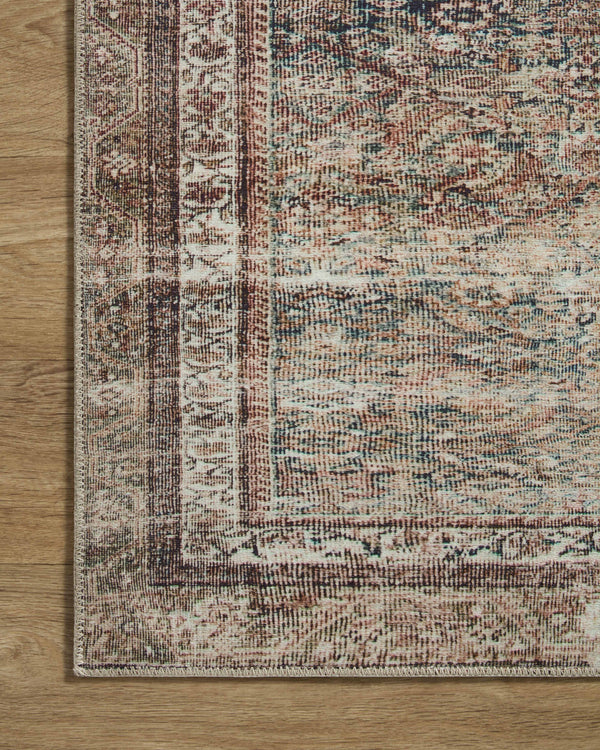 Chris Loves Julia x Loloi Jules Rugs - Ink / Terracotta-Blue Hand Home