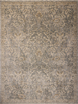 Magnolia Home by Joanna Gaines x Loloi Junie Rug - Blue / Natural-Blue Hand Home