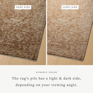 Magnolia Home by Joanna Gaines x Loloi Junie Rug - Clay / Natural-Blue Hand Home