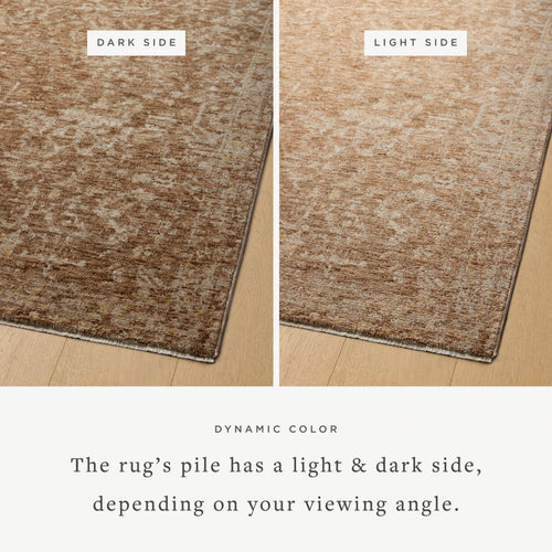 Magnolia Home by Joanna Gaines x Loloi Junie Rug - Clay / Natural-Blue Hand Home