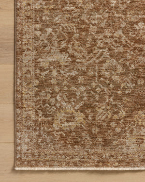 Magnolia Home by Joanna Gaines x Loloi Junie Rug - Clay / Natural-Blue Hand Home