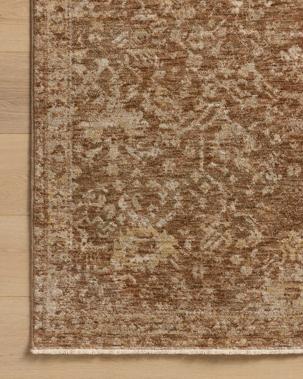 Magnolia Home by Joanna Gaines x Loloi Junie Rug - Clay / Natural-Blue Hand Home