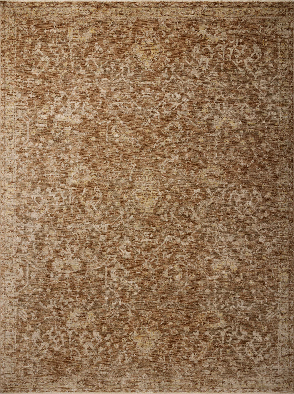 Magnolia Home by Joanna Gaines x Loloi Junie Rug - Clay / Natural-Blue Hand Home