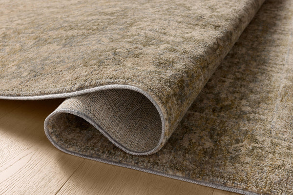 Magnolia Home by Joanna Gaines x Loloi Junie Rug - Moss / Natural-Blue Hand Home