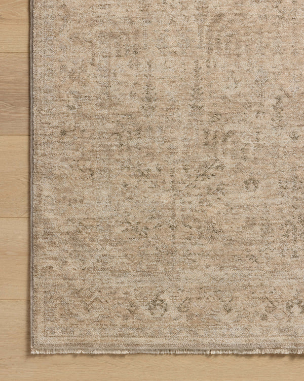 Magnolia Home by Joanna Gaines x Loloi Junie Rug - Oatmeal / Smoke-Blue Hand Home