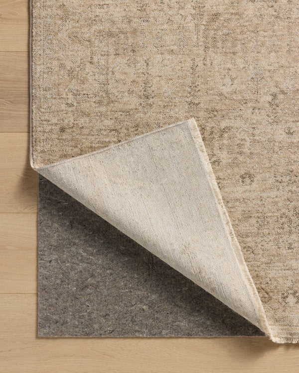 Magnolia Home by Joanna Gaines x Loloi Junie Rug - Oatmeal / Smoke-Blue Hand Home