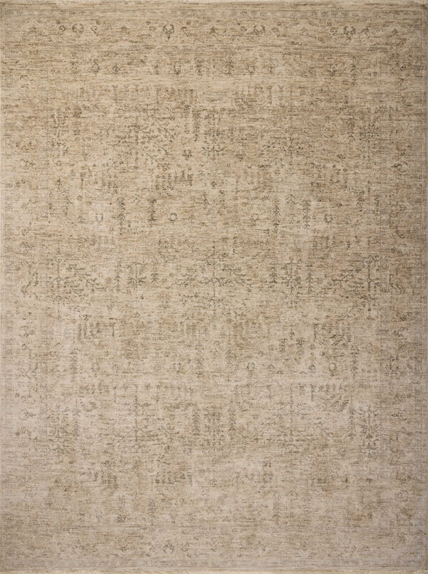 Magnolia Home by Joanna Gaines x Loloi Junie Rug - Oatmeal / Smoke-Blue Hand Home