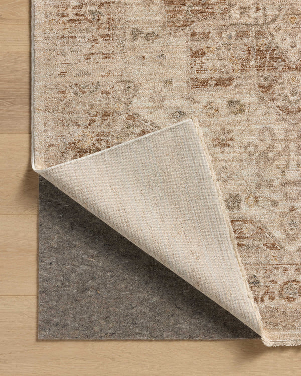 Magnolia Home by Joanna Gaines x Loloi Junie Rug - Natural / Clay-Blue Hand Home