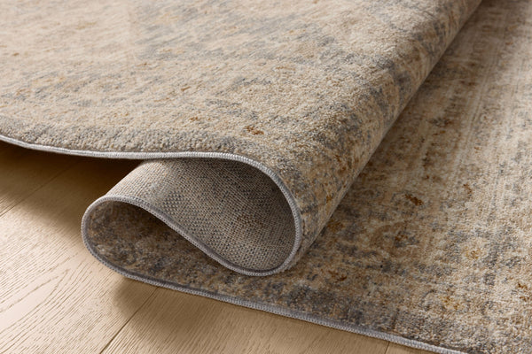 Magnolia Home by Joanna Gaines x Loloi Junie Rug - Denim / Natural-Blue Hand Home