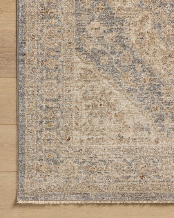 Magnolia Home by Joanna Gaines x Loloi Junie Rug - Denim / Natural-Blue Hand Home