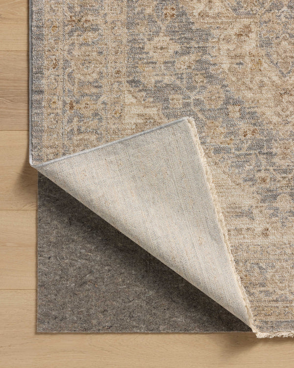 Magnolia Home by Joanna Gaines x Loloi Junie Rug - Denim / Natural-Blue Hand Home