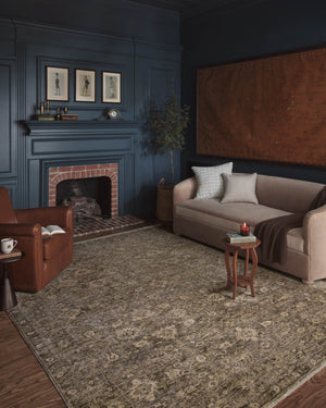 Magnolia Home by Joanna Gaines x Loloi Junie Rug - Lagoon / Natural-Blue Hand Home