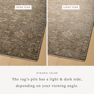 Magnolia Home by Joanna Gaines x Loloi Junie Rug - Lagoon / Natural-Blue Hand Home