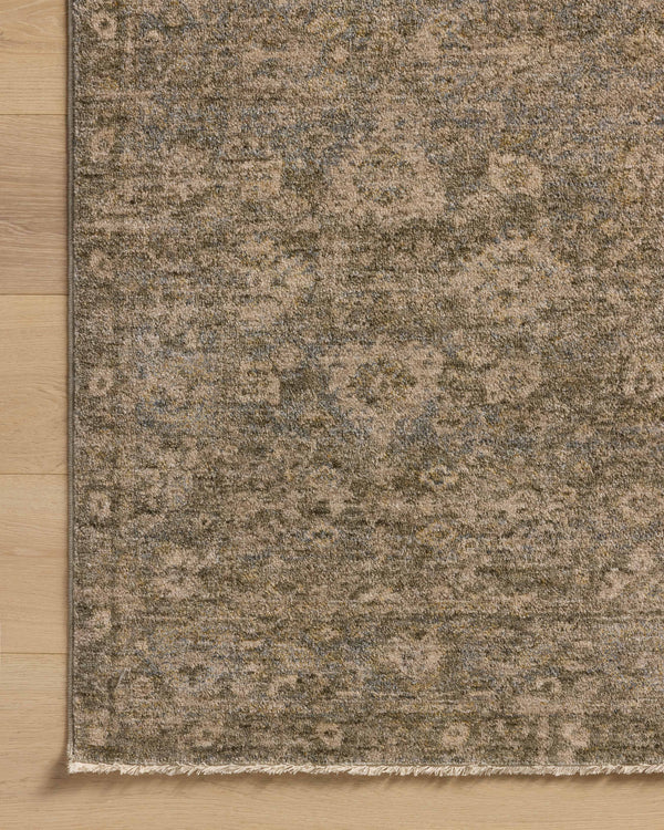 Magnolia Home by Joanna Gaines x Loloi Junie Rug - Lagoon / Natural-Blue Hand Home