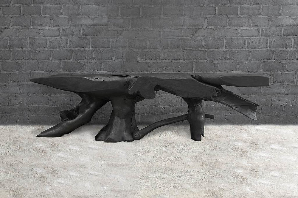 Large Suar Console-Blue Hand Home