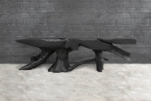 Large Suar Console-Blue Hand Home
