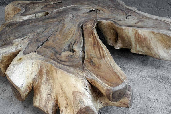 Extra Large Freeform Coffee Table-Blue Hand Home