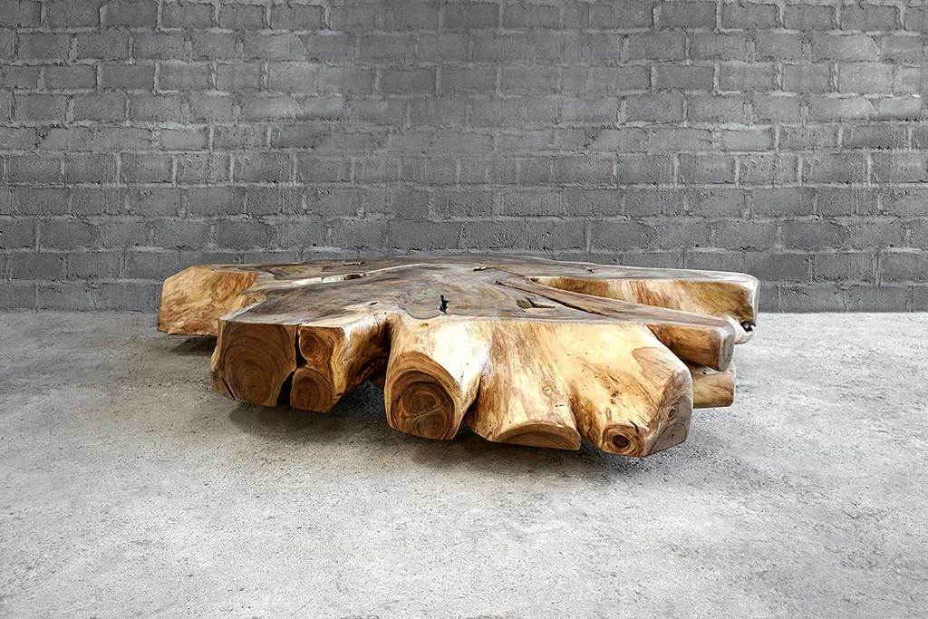 Extra Large Freeform Coffee Table-Blue Hand Home