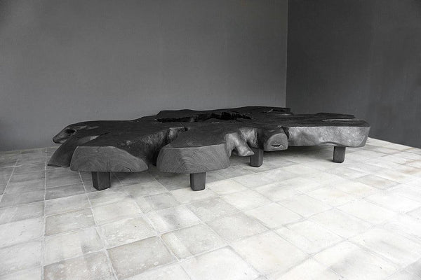 Extra Large Suar Coffee Table-Blue Hand Home