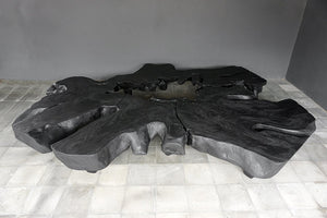 Extra Large Suar Coffee Table-Blue Hand Home