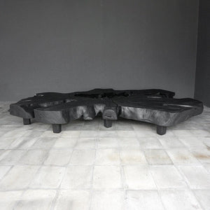 Extra Large Suar Coffee Table-Blue Hand Home