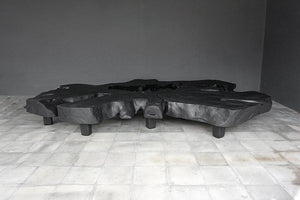 Extra Large Suar Coffee Table-Blue Hand Home