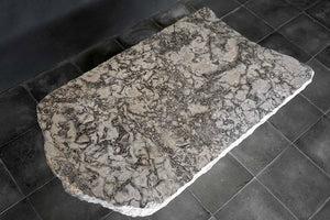 Onyx Coffee Table with Teak Root Base-Blue Hand Home