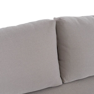 Bramble Jackson 2 Seater W/ Seat & Back Cushions - Outdoor Teak-Bramble-Blue Hand Home