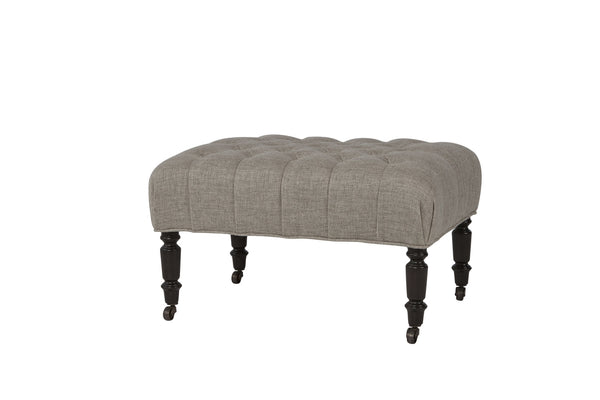 Cisco Home Juliet Ottoman-Blue Hand Home