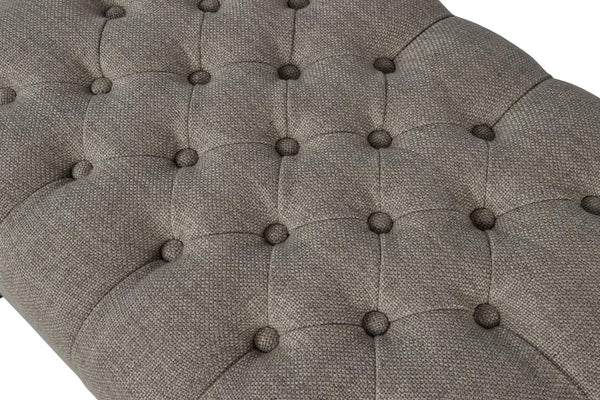 Cisco Home Juliet Ottoman-Blue Hand Home