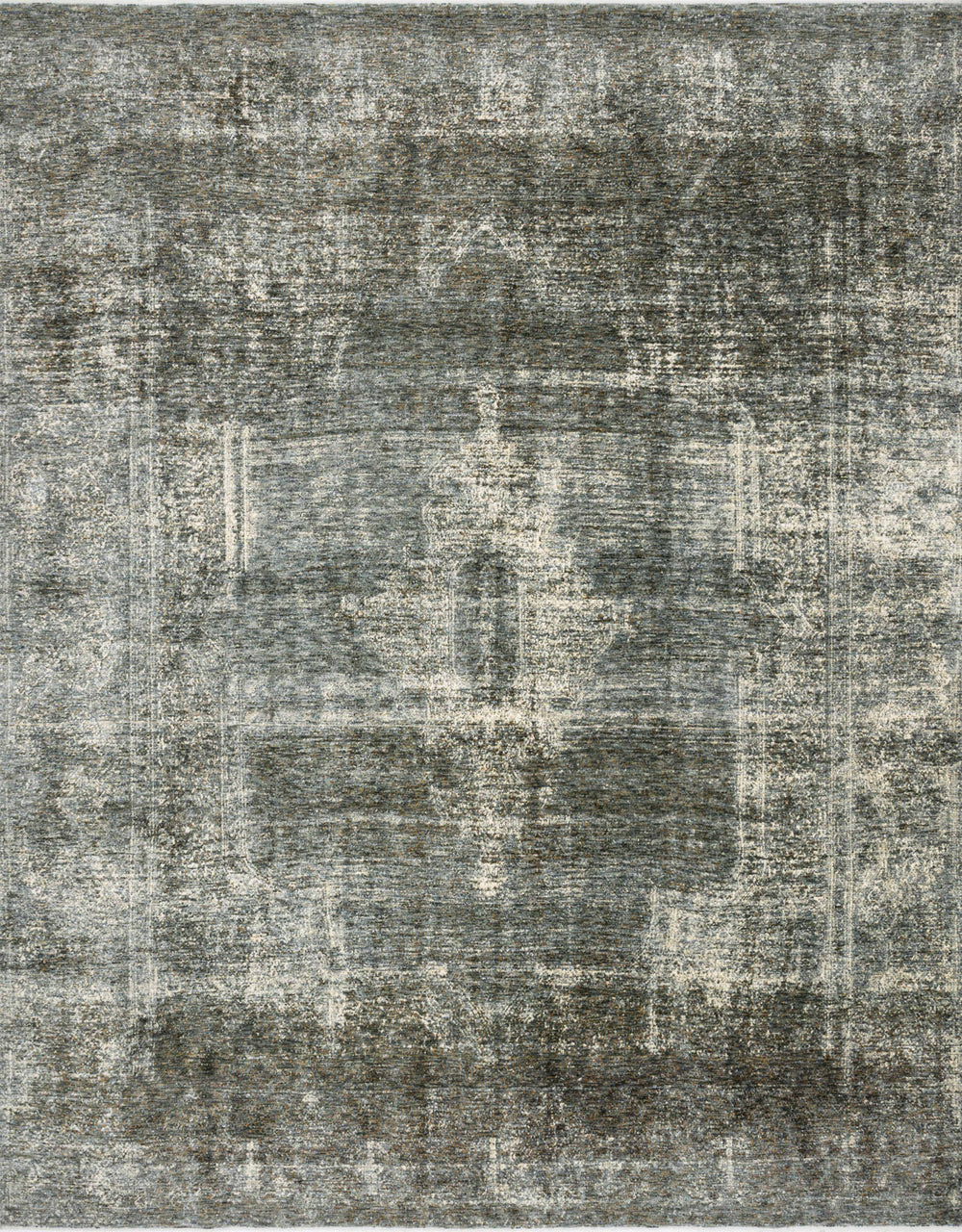 Magnolia Home by Joanna Gaines x Loloi Kennedy Rug - Bluestone-Blue Hand Home