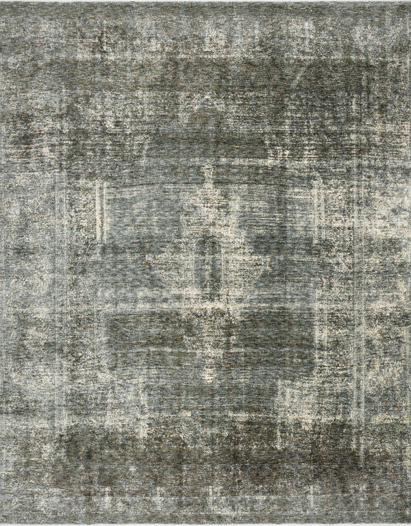 Magnolia Home by Joanna Gaines x Loloi Kennedy Rug - Bluestone-Blue Hand Home