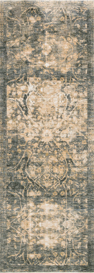 Magnolia Home by Joanna Gaines x Loloi Kennedy Rug - Lagoon / Sand-Blue Hand Home