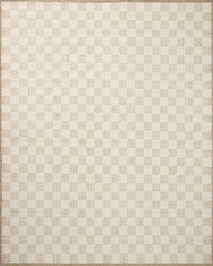 Brigette Romanek x Loloi Knox Rugs - Ivory / Khaki-Blue Hand Home