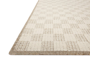 Brigette Romanek x Loloi Knox Rugs - Ivory / Khaki-Blue Hand Home