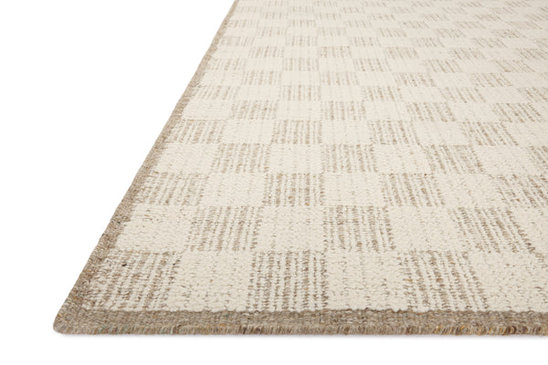 Brigette Romanek x Loloi Knox Rugs - Ivory / Khaki-Blue Hand Home