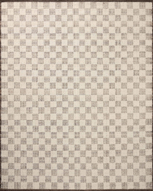 Brigette Romanek x Loloi Knox Rugs - Ivory / Mocha-Blue Hand Home