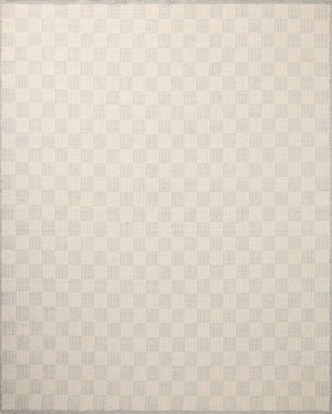 Brigette Romanek x Loloi Knox Rugs - Ivory / Sky-Blue Hand Home