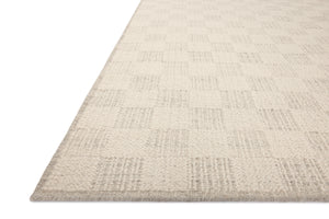 Brigette Romanek x Loloi Knox Rugs - Ivory / Silver-Blue Hand Home