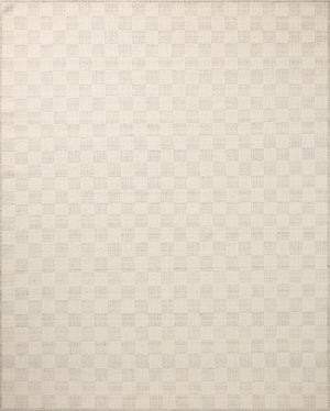 Brigette Romanek x Loloi Knox Rugs - Ivory / Silver-Blue Hand Home
