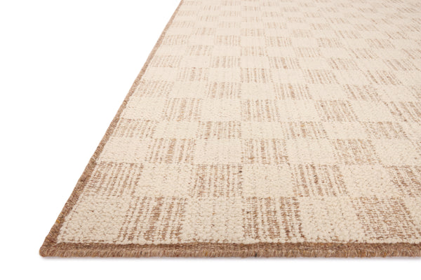 Brigette Romanek x Loloi Knox Rugs - Ivory / Terracotta-Blue Hand Home