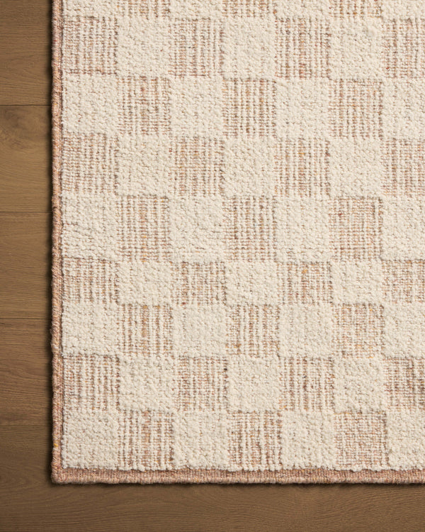 Brigette Romanek x Loloi Knox Rugs - Ivory / Terracotta-Blue Hand Home