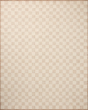 Brigette Romanek x Loloi Knox Rugs - Ivory / Terracotta-Blue Hand Home