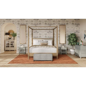 Bramble Kagu 3 Drawer Dresser Wrapped In Raffia Pale Blue-Bramble-Blue Hand Home