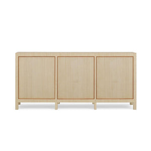 Kagu 9 Drawer Dresser W/ Rattan-Blue Hand Home